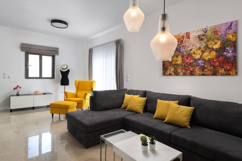 Luxurious And Modern House Near Town And Beach Asgourou Ngoại thất bức ảnh