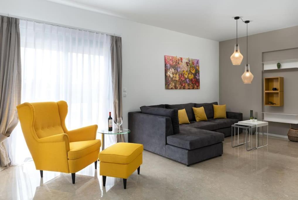 Luxurious And Modern House Near Town And Beach Asgourou Ngoại thất bức ảnh